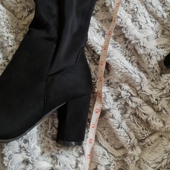 NWT Streetwear Society Black Suede Boot Size 7 - Picture 12 of 12